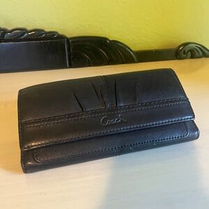Coach leather wallet